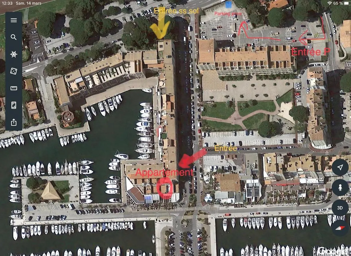 Appartement Port Hyeres France